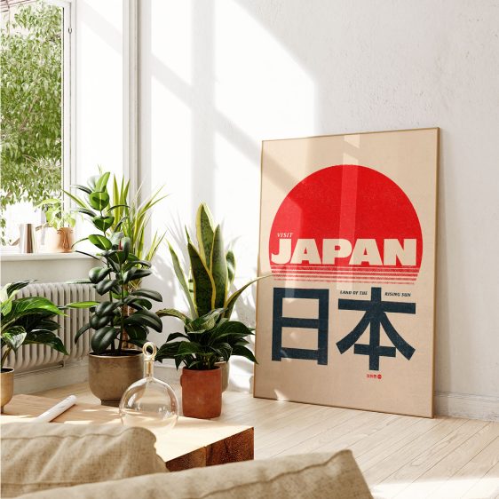 Japan art print